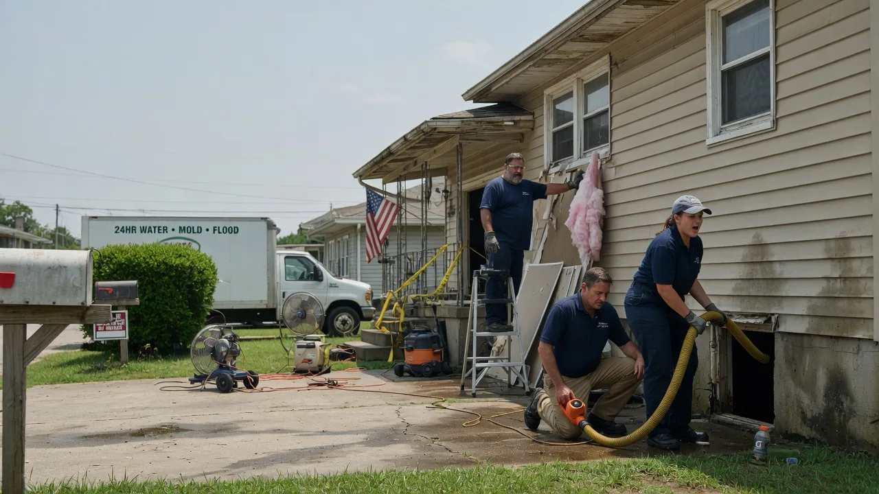 Water Damage Repair in Danforth, IL near me